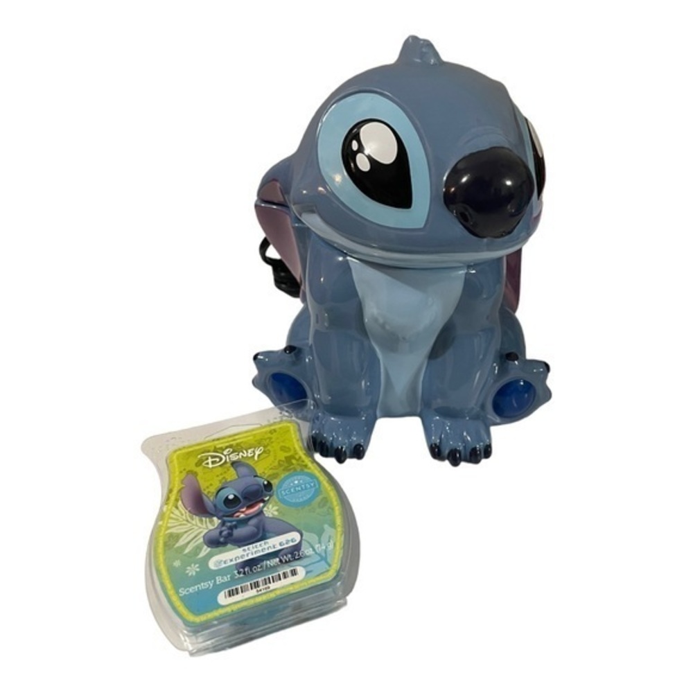 NEW IN BOX Scentsy Stitch Warmer w/ Matching Stitch Experiment 626 Wax